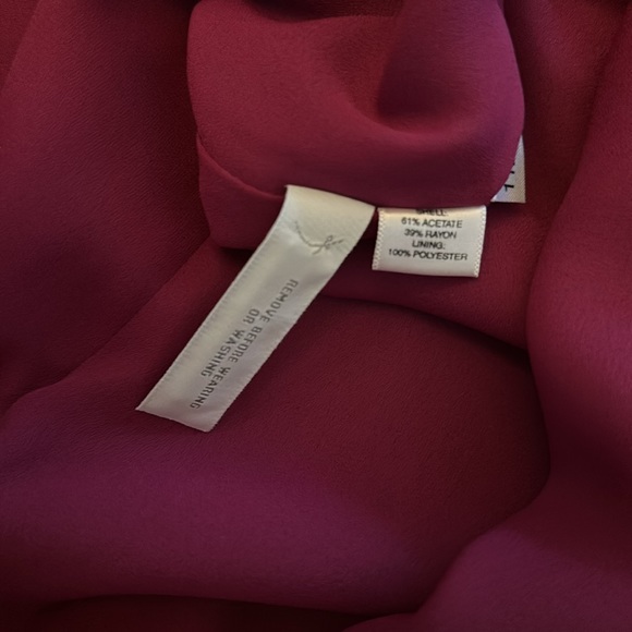 Fuchsia Fluted Skirt - Picture 4 of 4